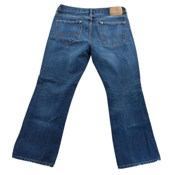 American Eagle Mens Jeans Size 33x30 Orignal Bootcut Classic Blue Denim Casual - Picture 2 of 16